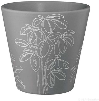 ASA Cuisine Übertopf Basilikum, graphit D. 15,5 cm, H. 14,5 cm 20741237