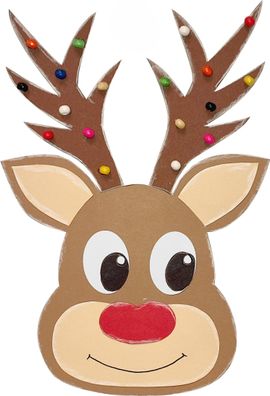 Bastelset Rentier von Prell, 8 Stück