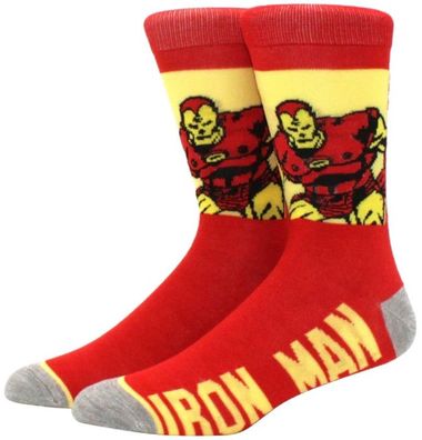 Iron Man Retro Style Socken - Marvel Avengers Cartoon Socken
