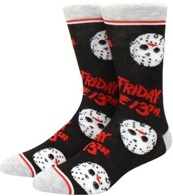 Freitag der 13. Socken - Jason Voorhees mit Hockeymaske Horror Socken