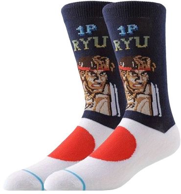Ryu Socken - Street Fighter Cartoon Gaming Socken