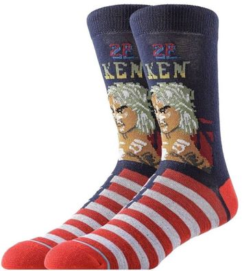 Ken Socken - Street Fighter Cartoon Gaming Socken