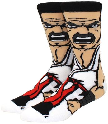 Ryu Socken - Street Fighter Cartoon Socken