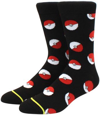 Pokéball Schwarze Socken - Nintendo Pokémon Socken