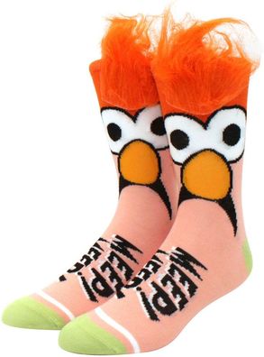 Meep! Meep! Meep! Meep The Muppet Show Cartoon-Socken mit Haar