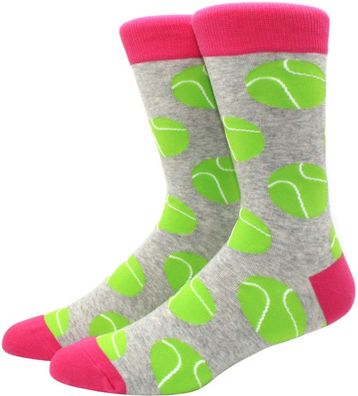 Lustige Tennis Socken - Sport Cartoon-Socken
