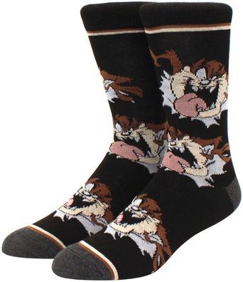 Tasmanian Devil Charakters Socken - Looney Tunes TAZ Crew Cartoon-Socken