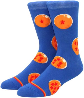 Earth Seven Magical Dragon Balls Socken - Dragon Ball Z Cartoon-Design Socken