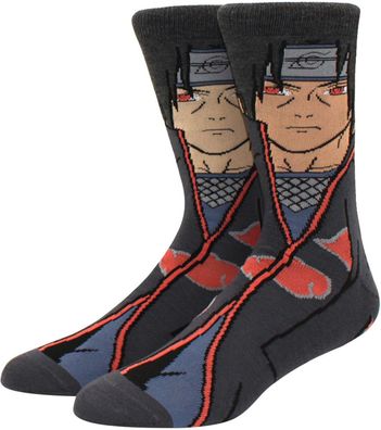 Itachi Uchiha Body Socken - Naruto Shippuden Manga Cartoon-Socken