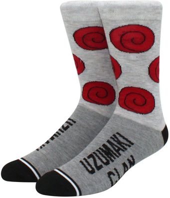 Uzumaki Clan Socken - Naruto Shippuden Manga Cartoon-Socken