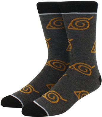 Konoha Socken - Naruto Shippuden Manga Cartoon-Socken
