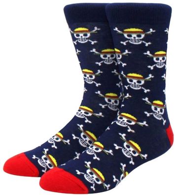 Mugiwara Piratenbande Socken - One Piece Manga Cartoon-Socken