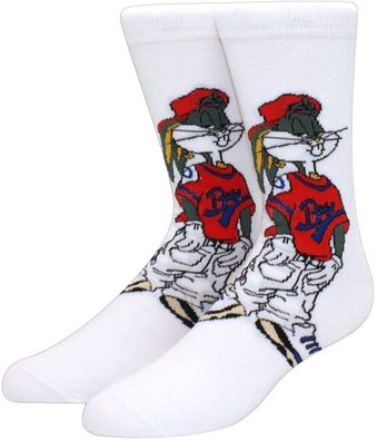 Bugs Bunny Weiße Socken - Looney Tunes Team Cartoon-Socken
