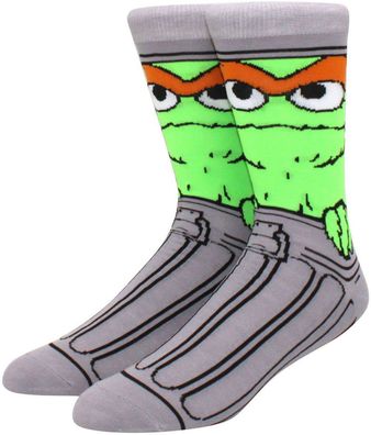 Oscar der Grausch Socken - Sesamstraße Cartoon-Design Socken