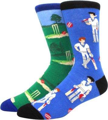 Cricket Socken - Sportliche Cartoon-Socken