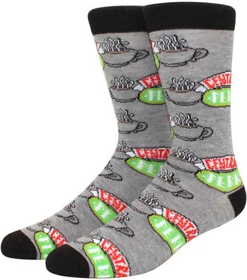Central Perk Coffee Socken - Friends Crew Cartoon-Design Socken