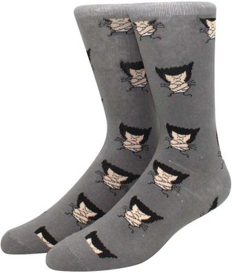 Wolverine Pop-Art Socken - Marvel Comics Crew Cartoon-Design Socken