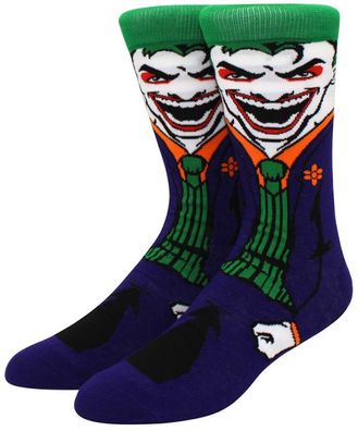 Smiley Joker Socken - DC Comics Suicide Squad Cartoon-Design Socken