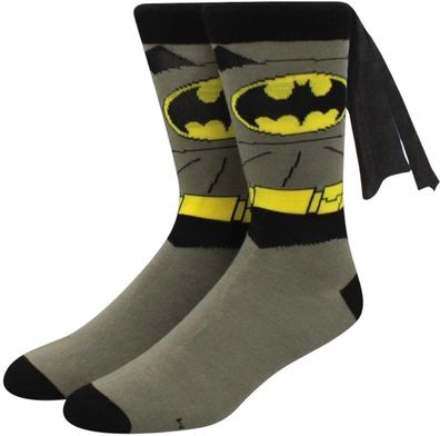 Batman Socken mit Schleifen - DC Justice League Cartoon-Socken