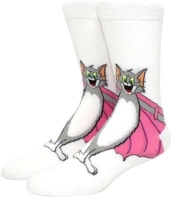 Tom Weiße Socken - Tom & Jerry Cartoon-Socken