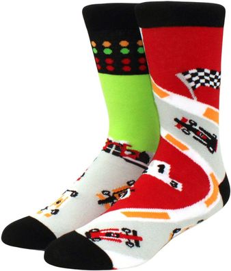 Nürburgring F1 Twin Socken - Holiday & Fun Cartoon-Socks
