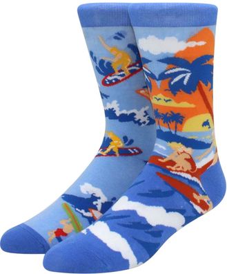 Hawaii Surfer Twin Socken - Holiday & Fun Cartoon-Socks