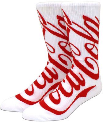 Coca-Cola Weiße Socken - The Coca-Cola Company Big Coke-Socken