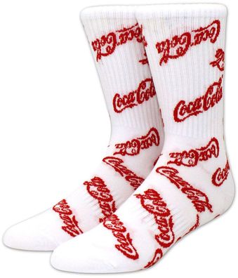 Coca-Cola Weiße Socken - The Coca-Cola Company Coke-Socken