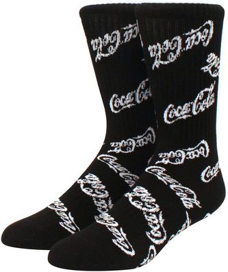 Coca-Cola Schwarze Socken - The Coca-Cola Company Coke-Socken