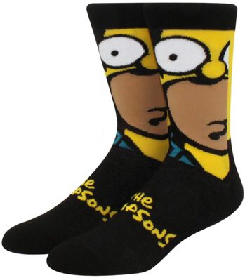 Homer Gelbe Socken - The Simpsons Crew Cartoon-Socks