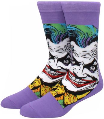 Joker Socken - DC Comics Suicide Squad Crew Cartoon-Socks