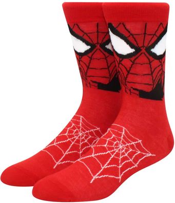 Spider-Man Crew Socken - Marvel Comics Avengers Cartoon-Socks