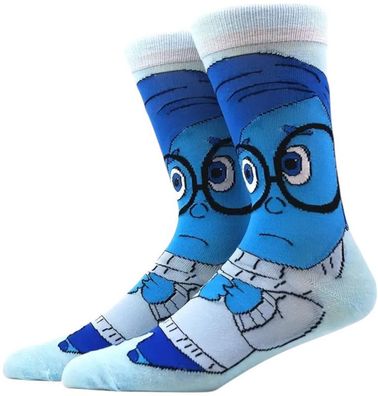 Kummer Socken - Alles steht Kopf Socken in Blau