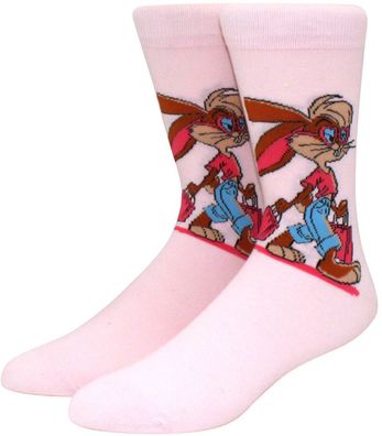 Lola Bunny Rosa Socken - Lustige Looney Tunes Cartoon Happy-Socken