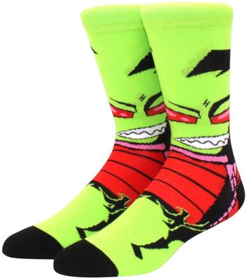 Zim Socken - Invader Zim Nickelodeon Cartoon-Socken