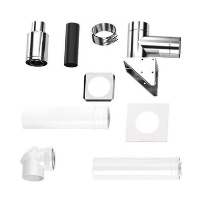 BOSCH Abgaszubehör FC-Set80-C53x (oben) Grundbausatz C53x, d:80/125mm, Fassade