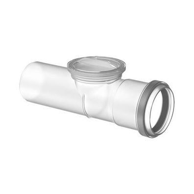 BOSCH Abgaszubehör FC-SR80 Rohr mit Prüföffnung, d:80mm, L:250mm