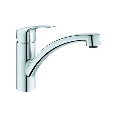 GROHE EH-SPT-Batterie Eurosmart 33281 3 flacher Auslauf chrom