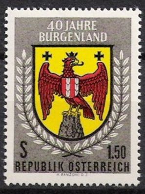 Österreich Nr.1098 * * 40 Jahre Burgenland 1961, postfrisch