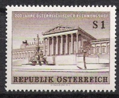 Österreich Nr.1101 * * 200 Jahre Rechnungshof 1961, postfrisch