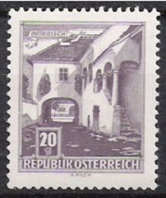 Österreich Nr.1102 * * Freimarke Bauwerke 1961, postfrisch