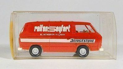 Wiking H0 20 890 VW Volkswagen T3 Bulli Kastenwagen Reifen Seyfert NEU OVP