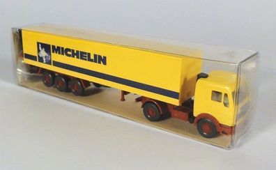 Wiking H0 24 542 2 Mercedes Benz MB 1626 LKW Michelin Sattelzug NEU OVP