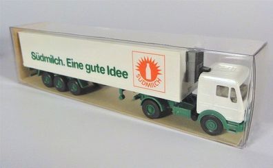 Wiking H0 24 543 Mercedes Benz MB 1626 LKW Südmilch Sattelzug NEU OVP