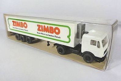 Wiking H0 24 543 Mercedes Benz MB 1626 LKW Zimbo Wurst Kühl Sattelzug NEU OVP