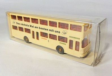 Wiking H0 24 730 MAN Doppeldecker-Bus Das nächste Mal am besten mit uns BVG NEU OVP