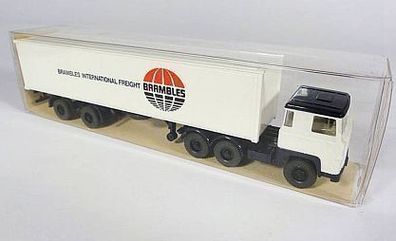 Wiking H0 25 520 Scania 111 LKW NAVIS Brambles Container Sattelzug NEU OVP