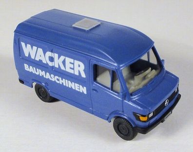 Wiking H0 280 Mercedes Benz 207 Wacker Baumaschinen Hochdach