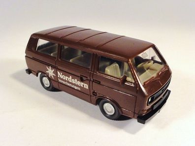Wiking H0 292 VW Volkswagen T3 Bulli Kombi Nordstern schokobraun