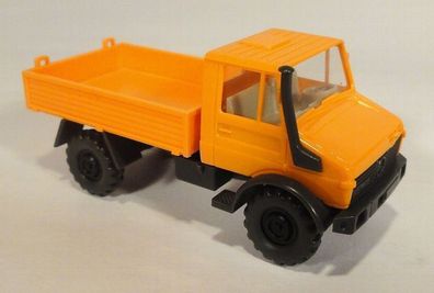 Wiking H0 375 Mercedes Benz MB Unimog 1700 L 1700L Pritsche rotorange
